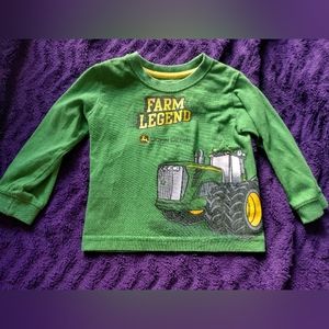 John Deere boys 12 month Tractor shirt